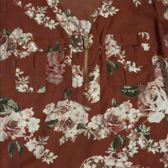 Rue 21 dress floral shirt - Picture 2 of 3